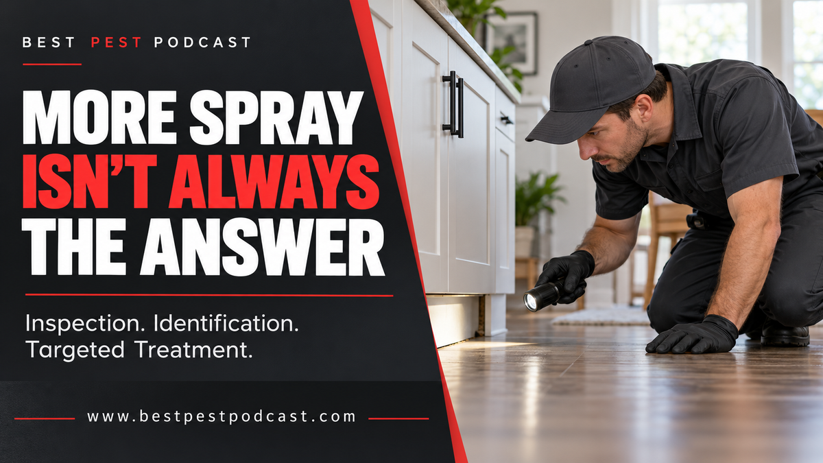 Why Weekly Pest Spraying Isn’t Always Needed | Best Pest Podcast