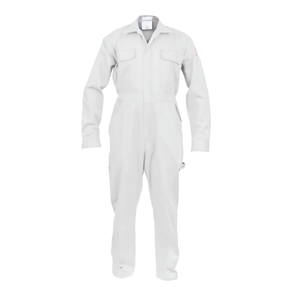 Just In Trend Classic Safety Work Coverall - Long Sleeve - 100% Cotton - 7 oz