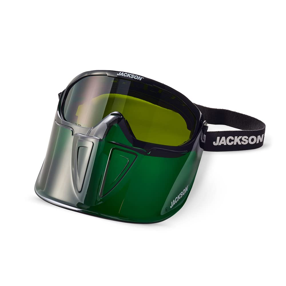 Jackson Safety GPL500 Clear Safety Goggles with Face Shield - ANSI Z87.1