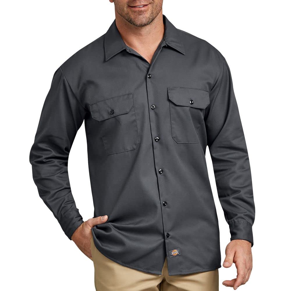 Dickies Men's Long Sleeve Work Shirt