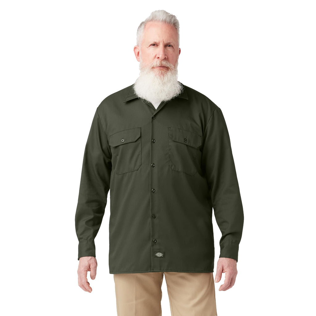 Dickies Men's Long Sleeve Work Shirt