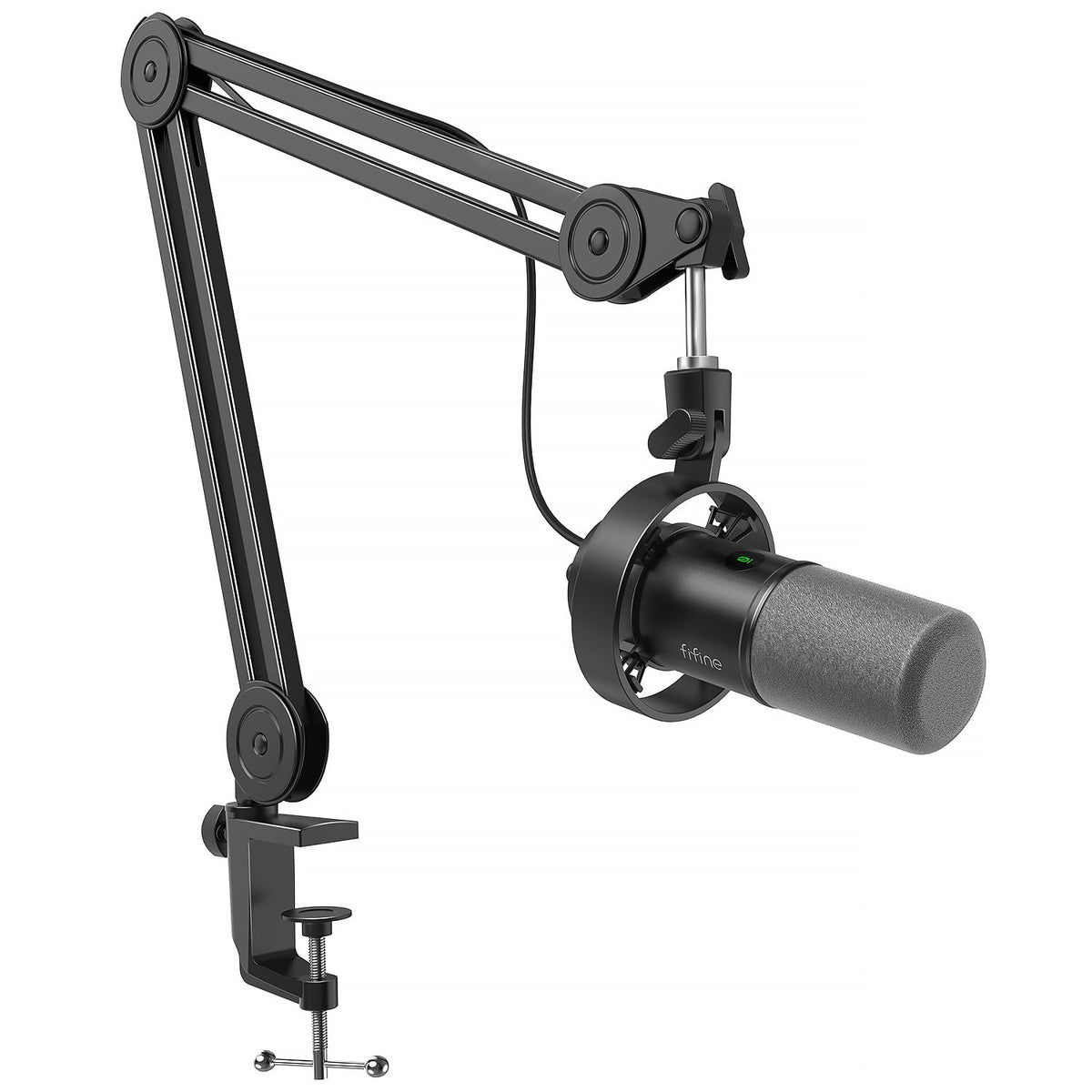 FIFINE AmpliTank K688CT Podcast Microphone Kit, USB/XLR Dynamic Vocal Mic