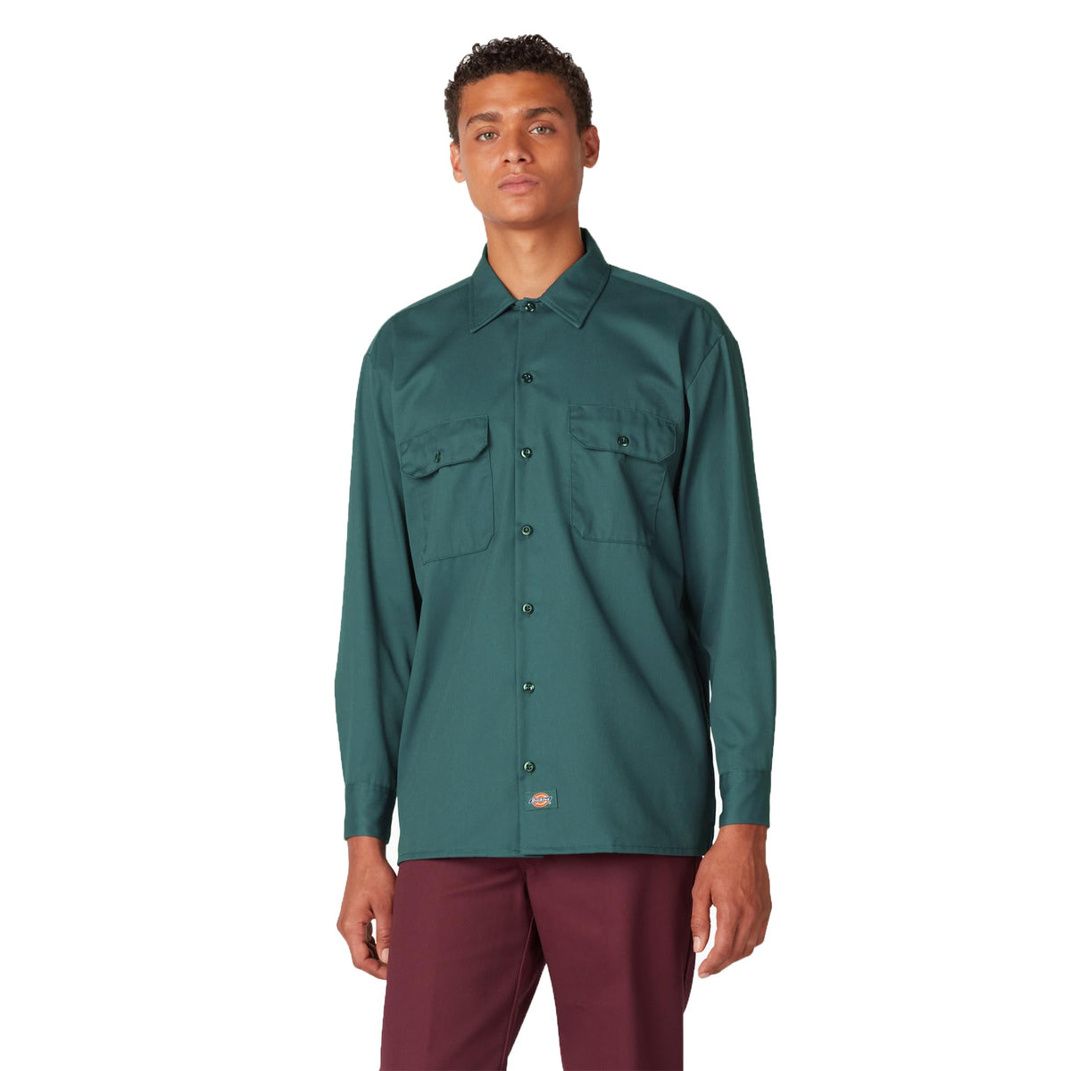 Dickies Men's Long Sleeve Work Shirt