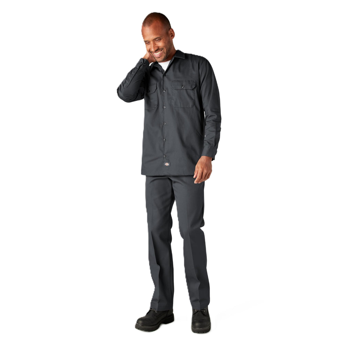 Dickies Men's Long Sleeve Work Shirt