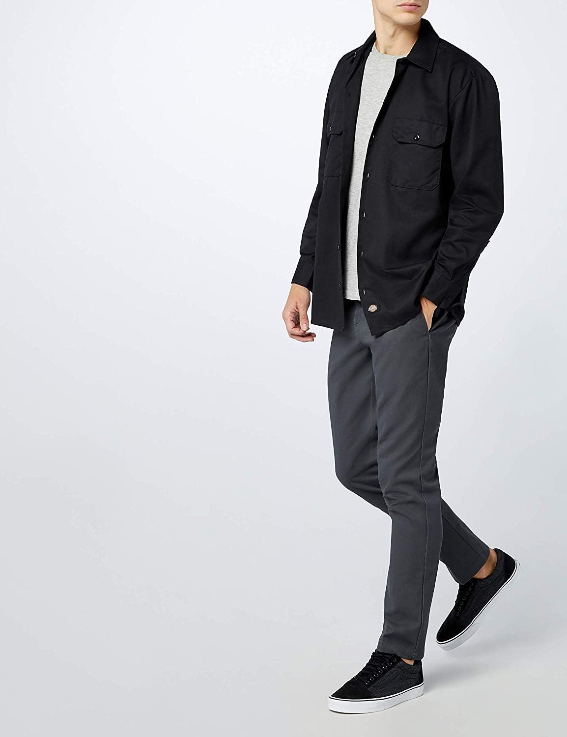 Dickies Men's Long Sleeve Work Shirt