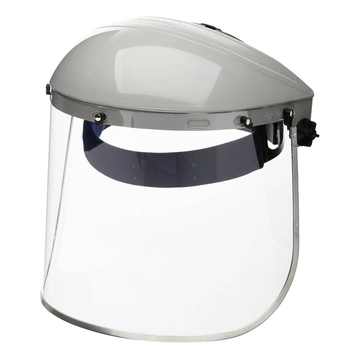 Sellstrom 301 Face Shield Uncoated Clear Tint, Aluminum Binding, ANSI Z87.1