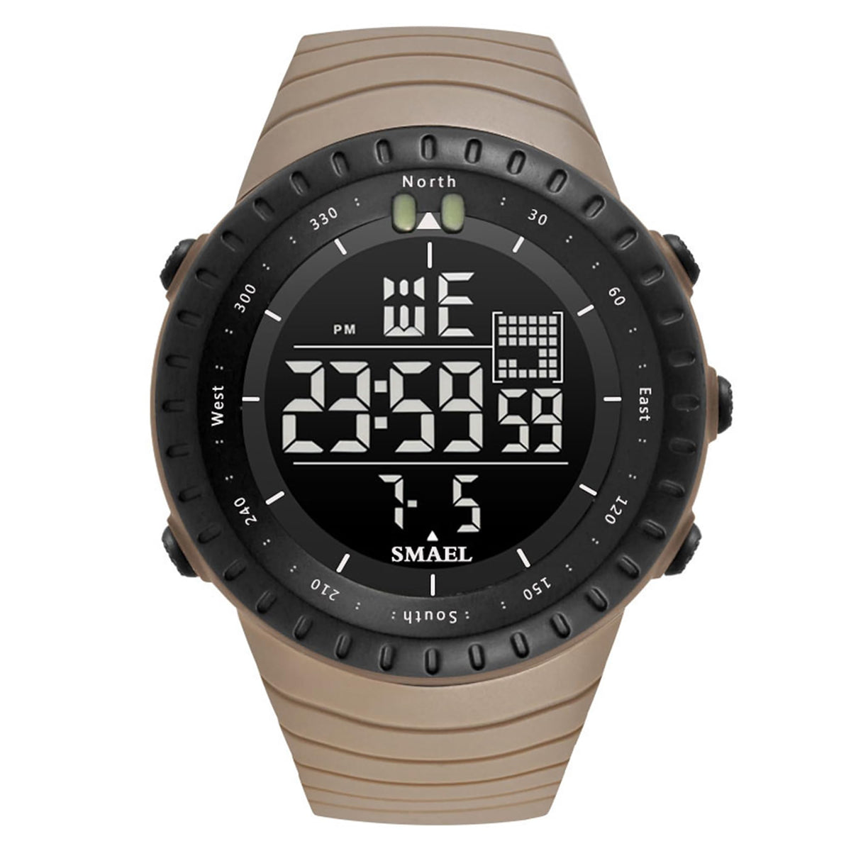 L LAVAREDO Mens Digital Watch Sports Military Watches Waterproof Outdoor Chronograph Wrist Watches for Men with LED Back Ligh/Alarm/Date