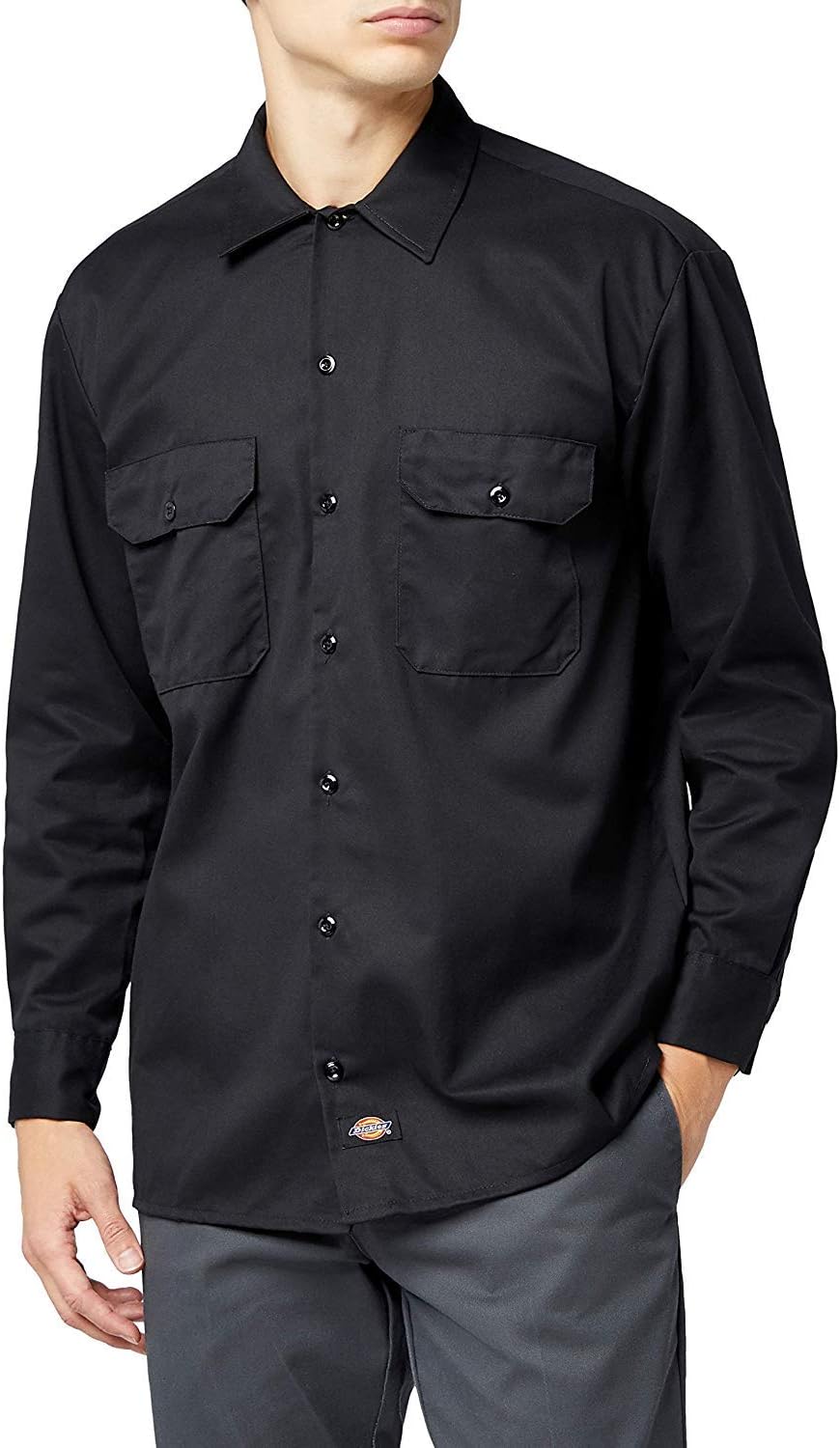 Dickies Men's Long Sleeve Work Shirt