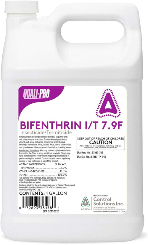 Bifenthrin I/T 7.9 F para insectos, (1 galón)
