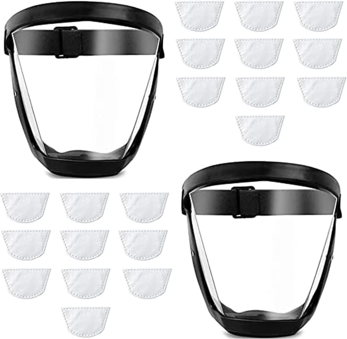 Face Shield, Clear Anti-Fog Full Face Shield for Outdoor Work