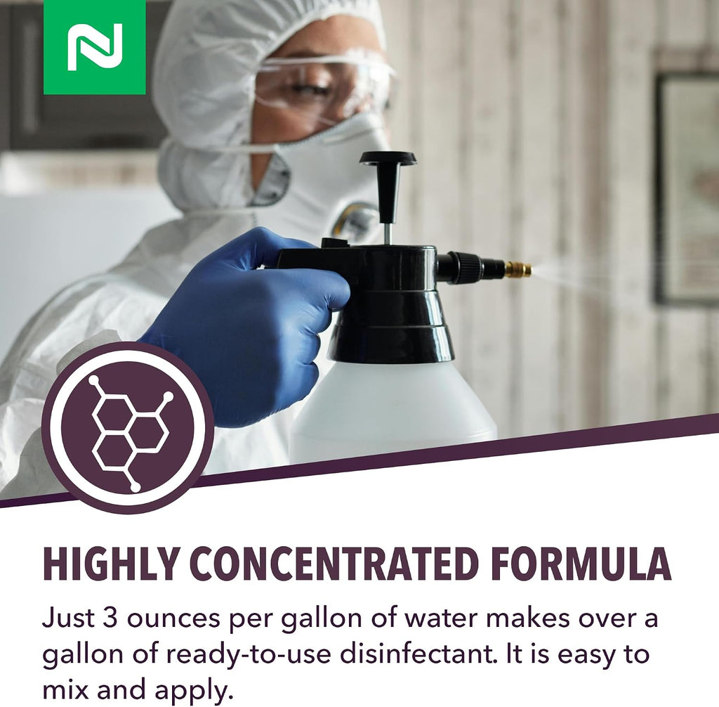 Nisus DSV Disinfectant, Sanitizer, Virucide, 1 Gallon