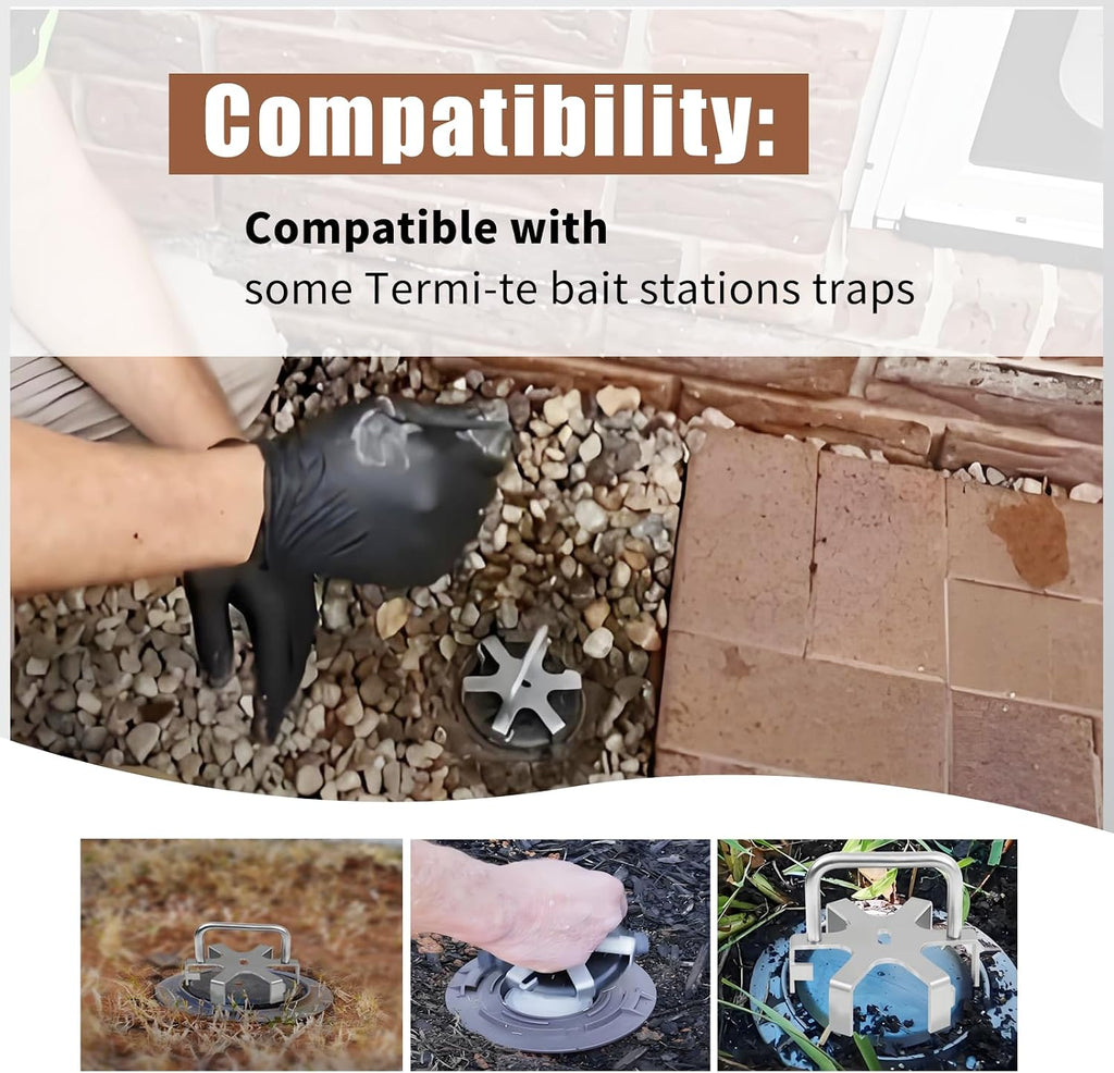1 Pack Aluminum Access Tool for Termi-te Bait Stations Trap Lid