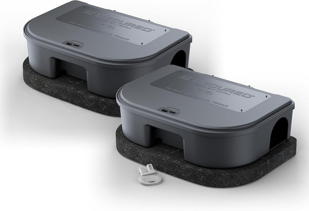 EZ Secured® Bait Station – Set of 2 | Made in The USA by VM Products®