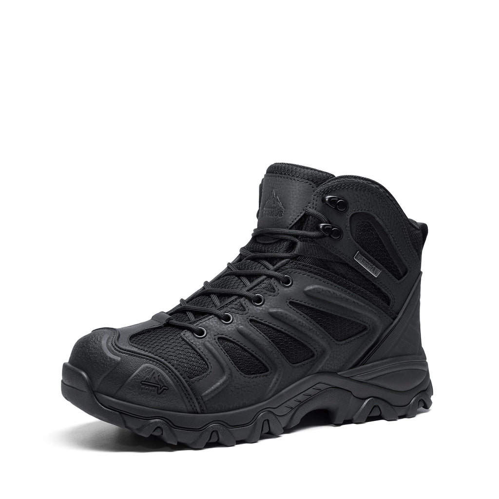 NORTIV 8 Men's Ankle High Waterproof Hiking Boots