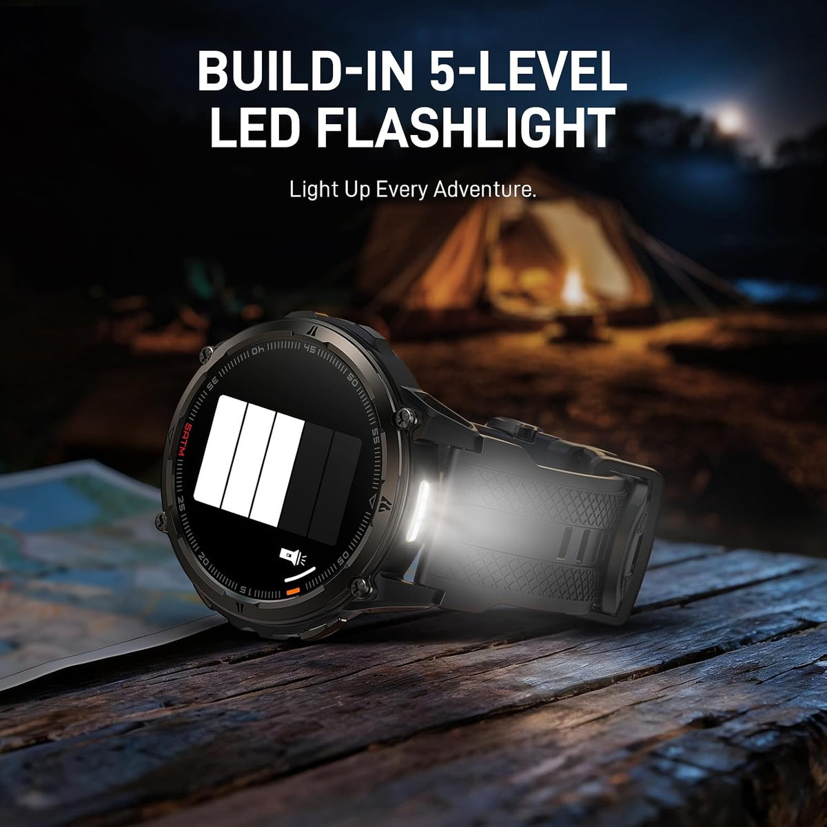 KOSPET ORB 2 Smart Watch Rugged, Dual-Band GPS, 5 ATM & IP69 Waterproof