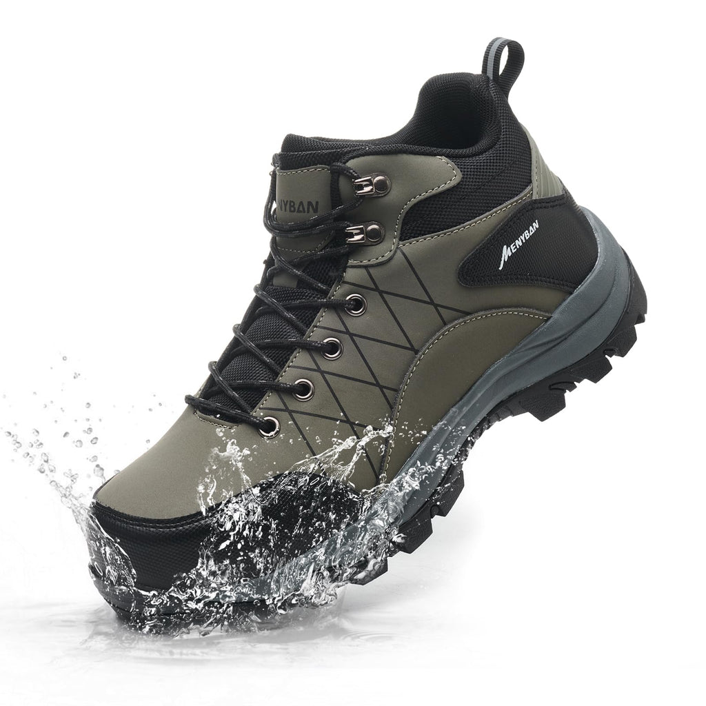 Men's Waterproof Steel Toe Work Boots