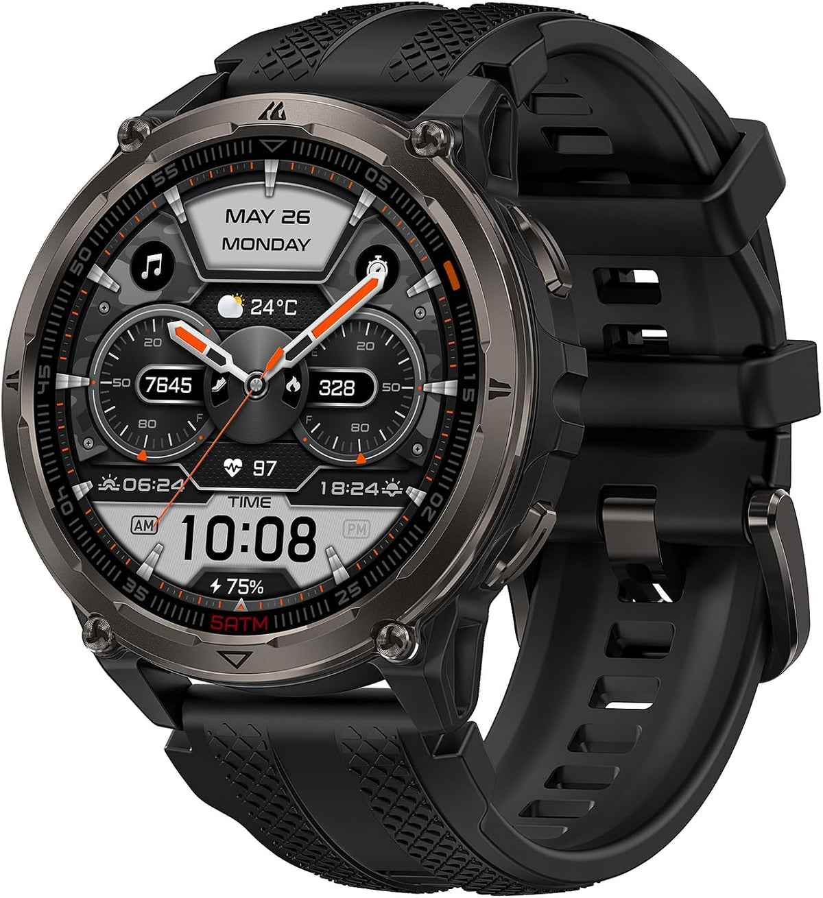 KOSPET ORB 2 Smart Watch Rugged, Dual-Band GPS, 5 ATM & IP69 Waterproof