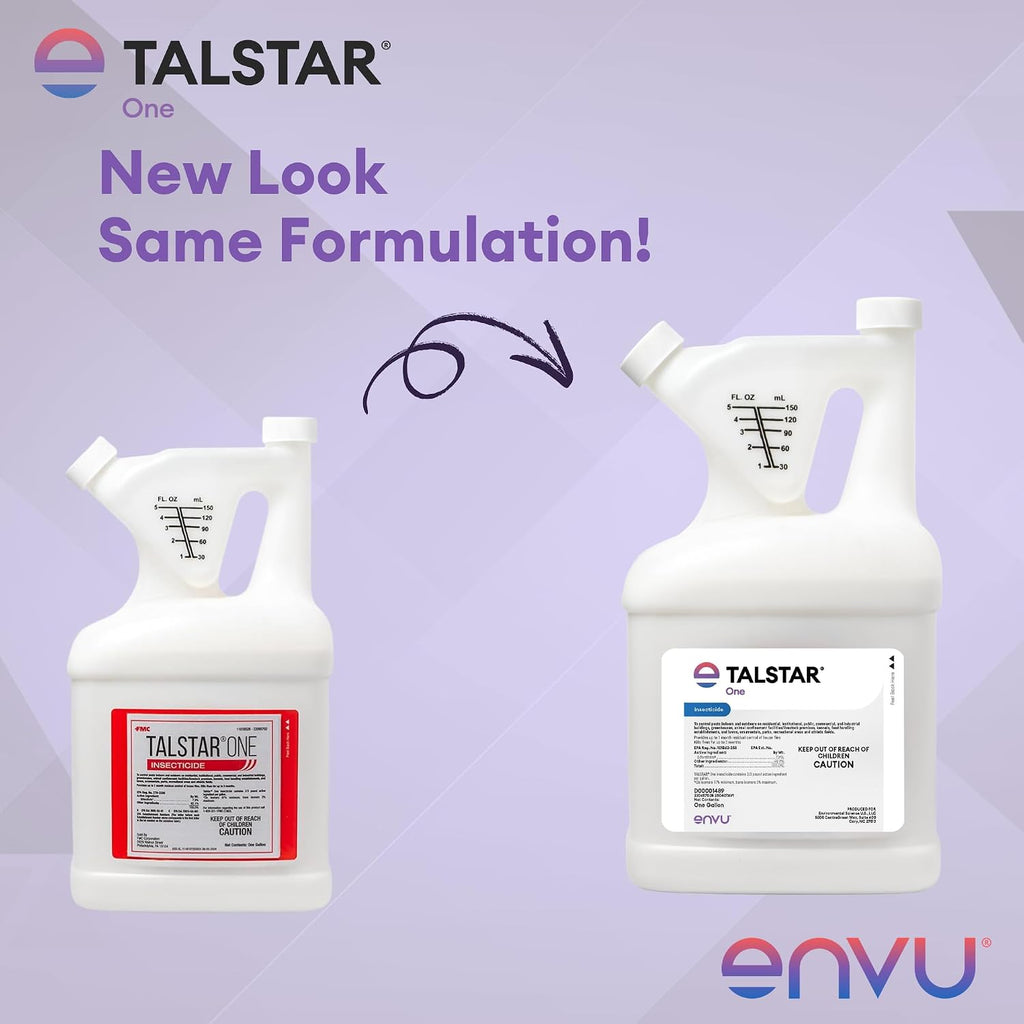Talstar One Insecticide 1 Gallon | Powerful Bifenthrin Bug Spray Concentrate | Spider Control, Ants, Mosquitoes, Fleas and Perimeter Use | Control for Over 75 pests