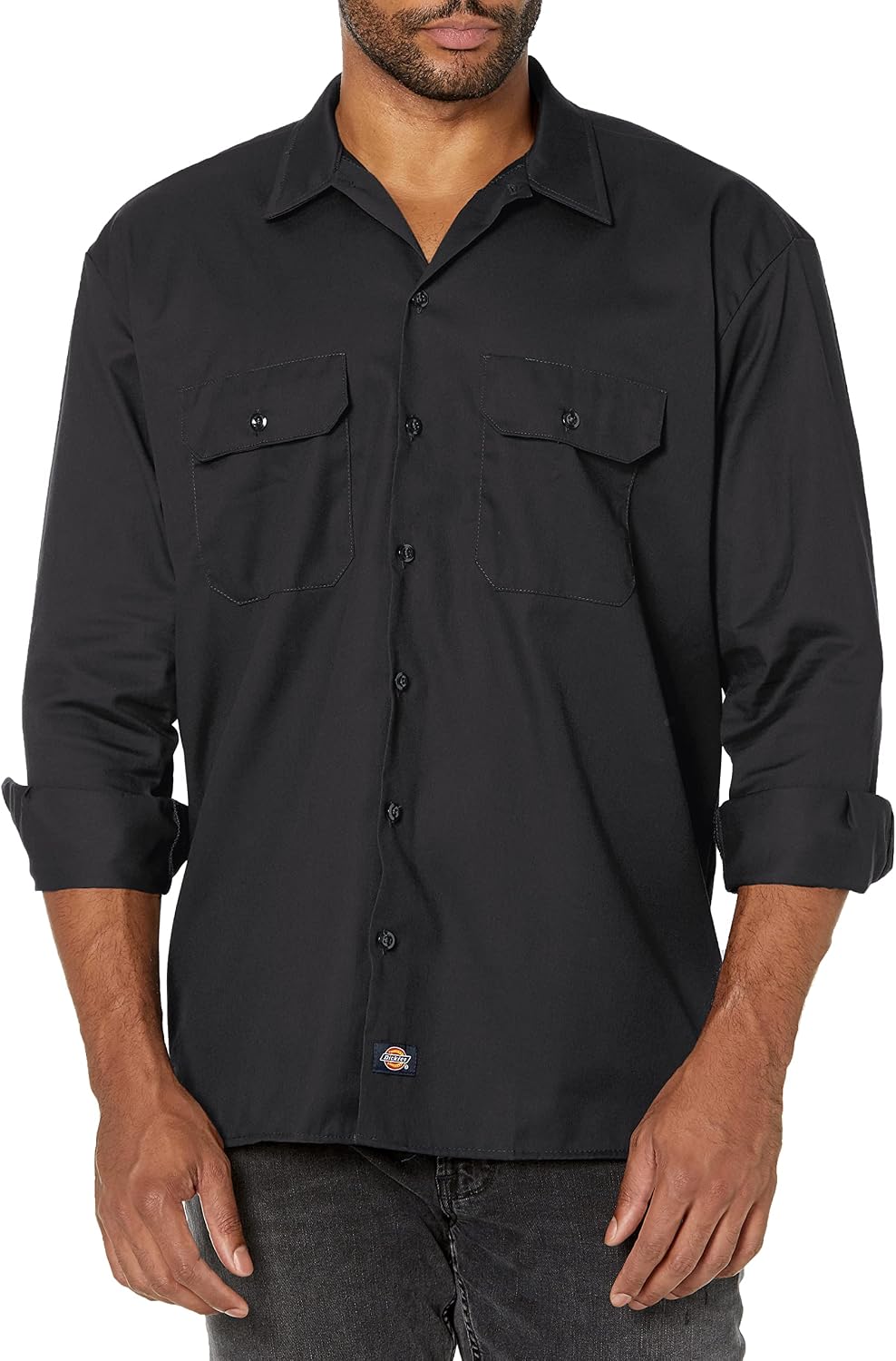 Dickies Men's Long Sleeve Work Shirt