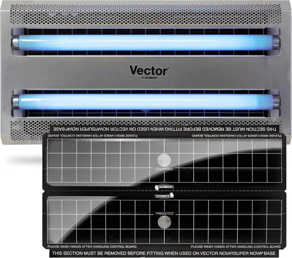 Catchmaster Vector 30 Silver Commercial UV Fly Light Trap, 1,500 Sq Ft