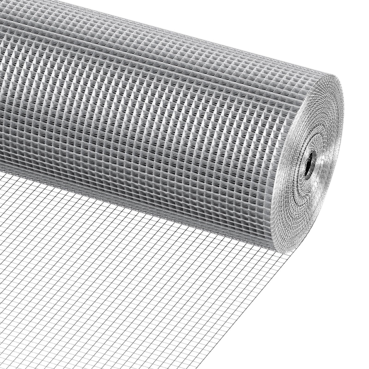 VEVOR Hardware Cloth, 1/4 inch 36in x 50 ft 23 Gauge, Hot Dipped Galvanized Wire Mesh Roll, Chicken Wire Fencing, Wire Mesh for Rabbit Cages, Garden, Small Rodents