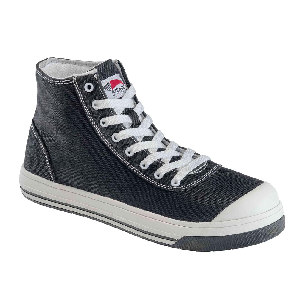 Avenger Blade High Top Aluminum Toe Men's Industrial Work Shoes, Comfortable & Light Work Shoes for Men, Electric Hazard, Slip Resistant