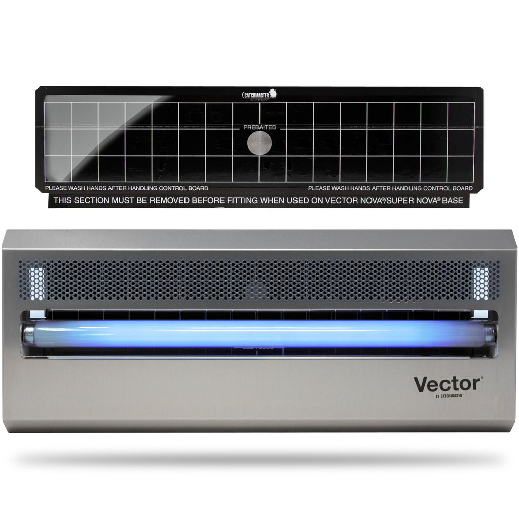 Catchmaster Vector 30 Silver Commercial UV Fly Light Trap, 1,500 Sq Ft