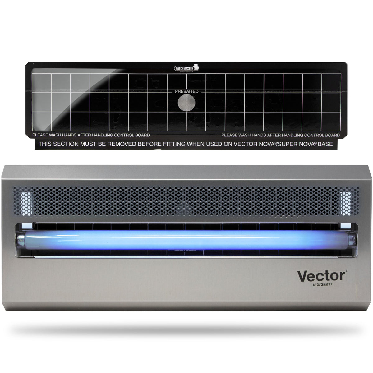 Catchmaster Vector 30 Silver Commercial UV Fly Light Trap, 1,500 Sq Ft