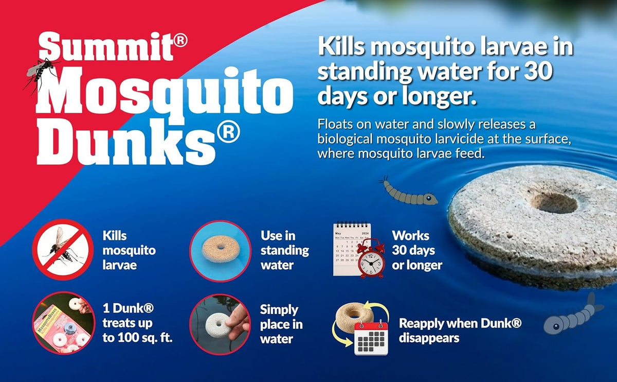Summit...responsible solutions 110-12 Mosquito Dunks, 6-Pack