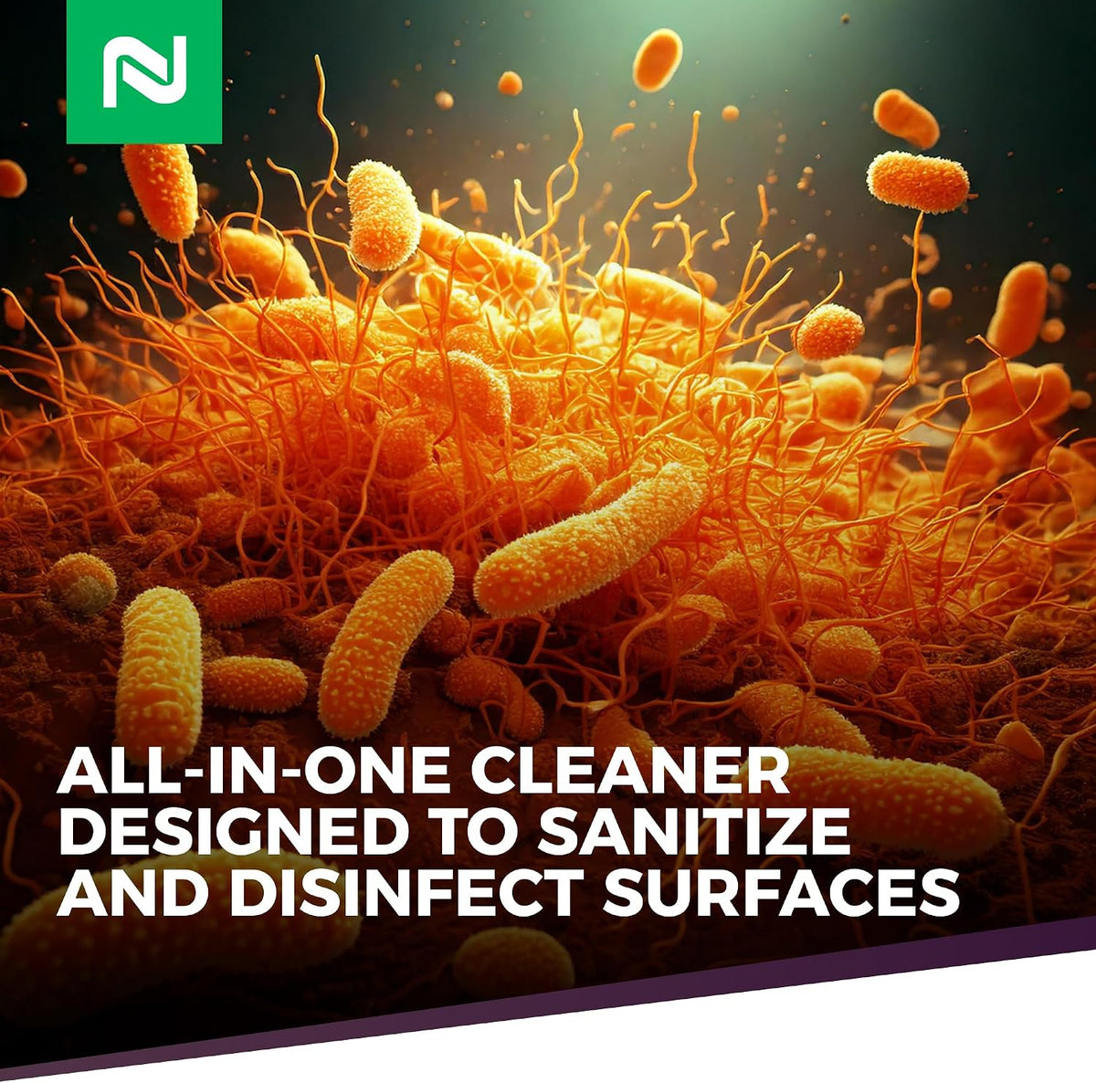 Nisus DSV Disinfectant, Sanitizer, Virucide, 1 Gallon