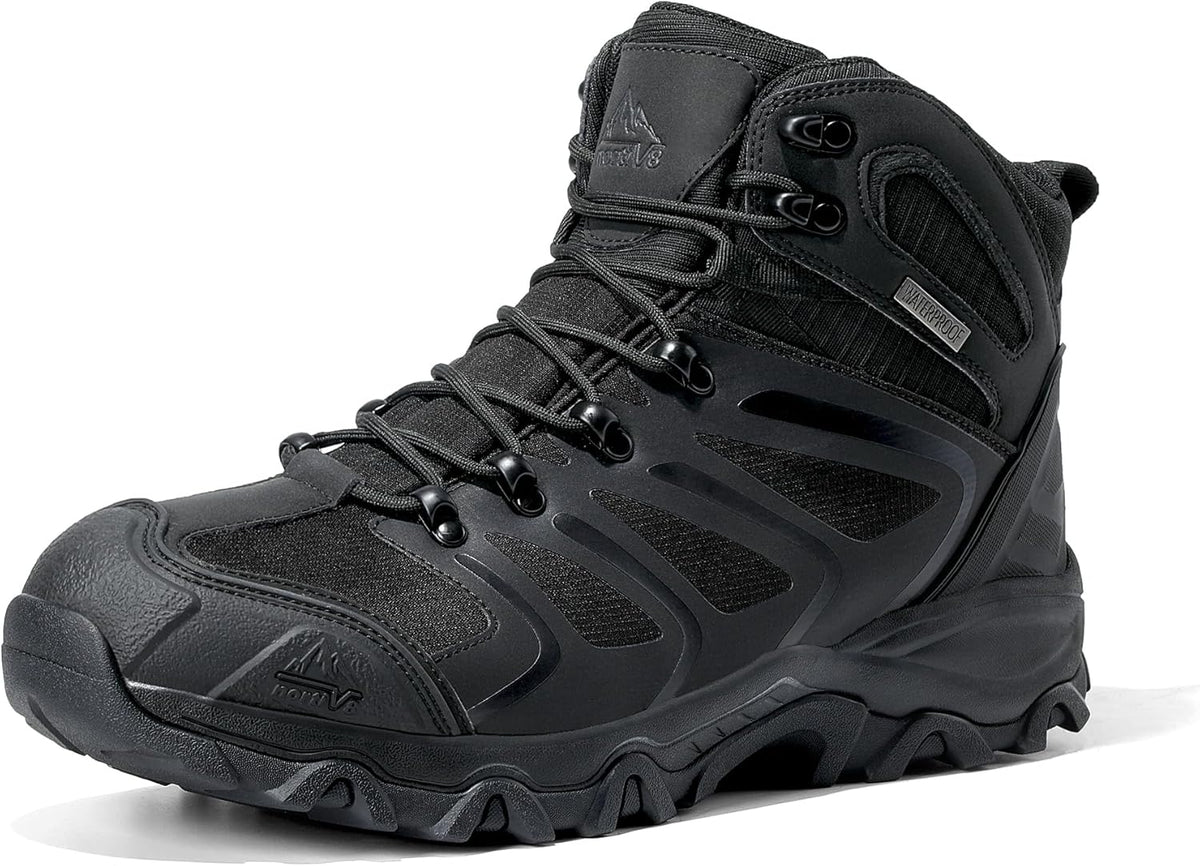 NORTIV 8 Men's Ankle High Waterproof Hiking Boots