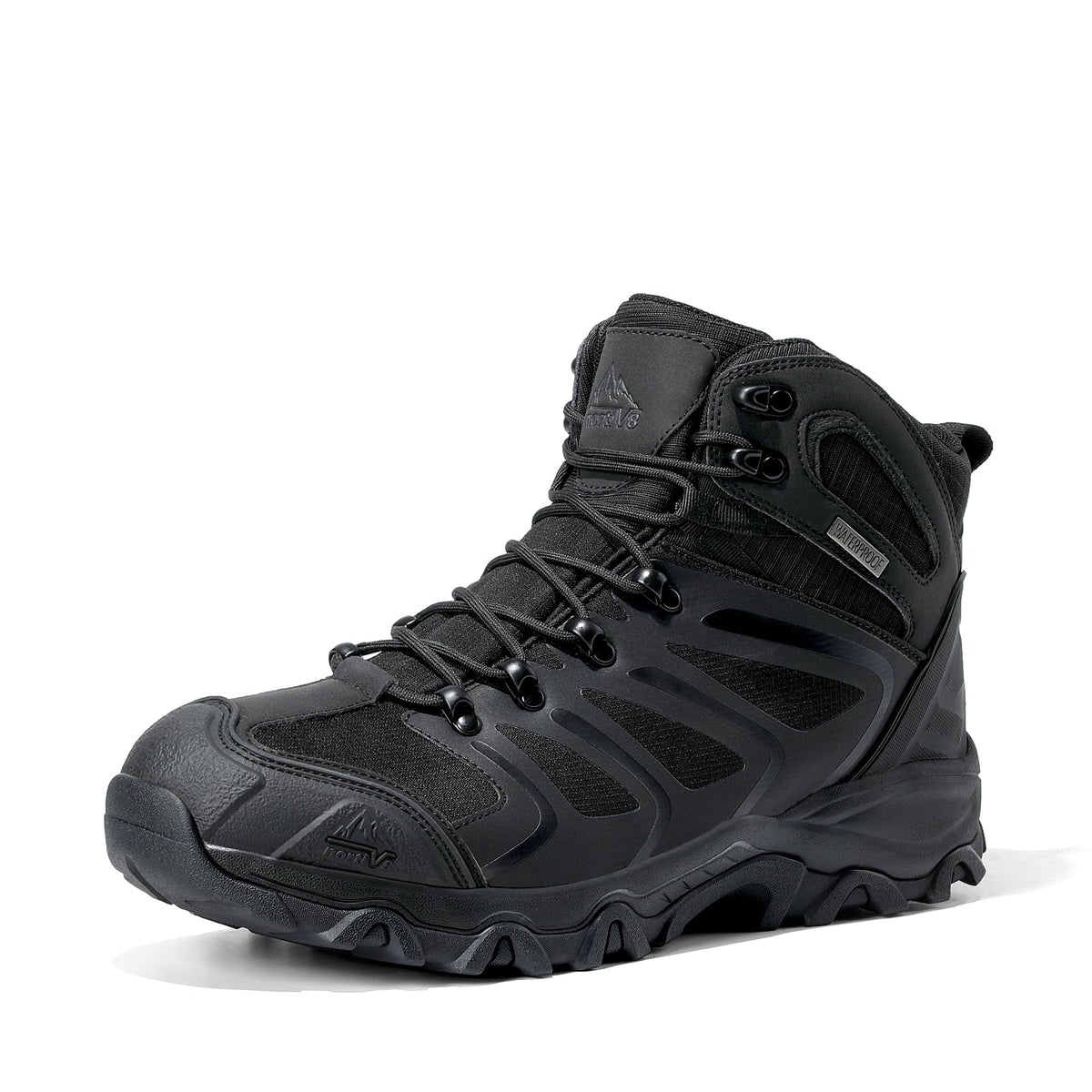NORTIV 8 Men's Ankle High Waterproof Hiking Boots