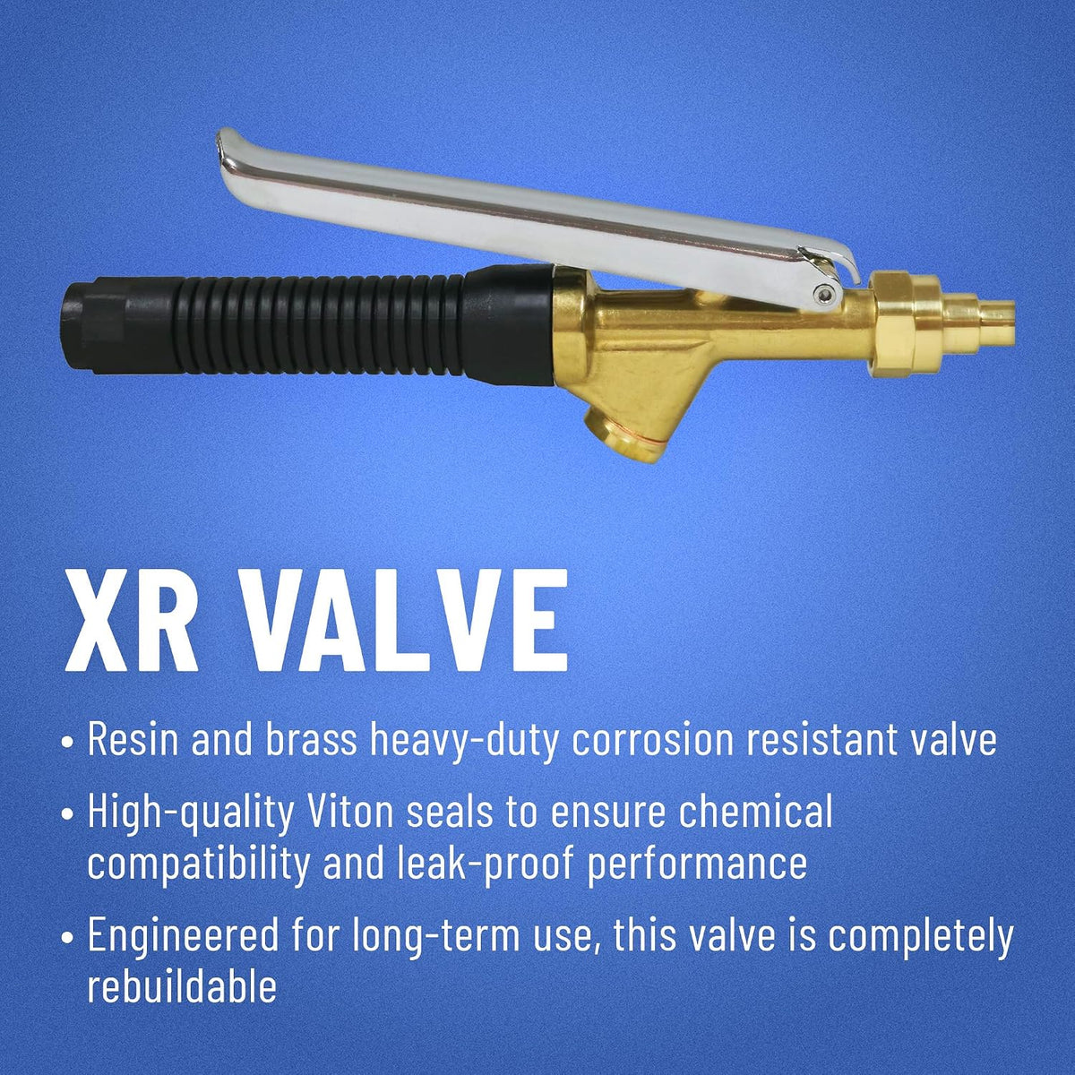 B&G Primeline 1 Gallon Stainless Steel Sprayer (N104-S-18) with XR Valve